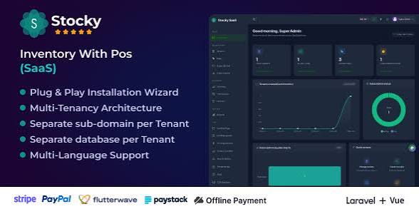 Inventory & POS Script — POS / Inventory / HRM source code preview